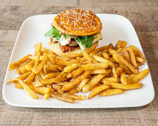Menu burger exquis