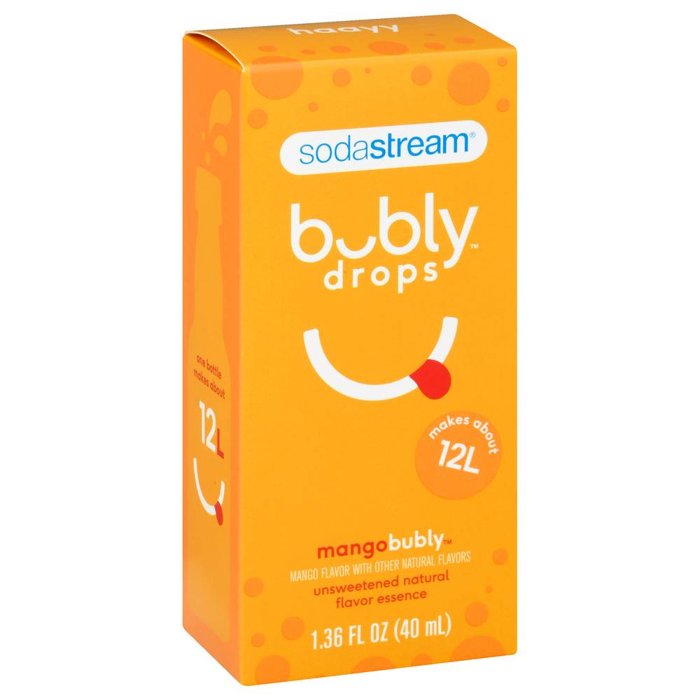 SodaStream Bubly Drops (1.4 fl oz) (mango)