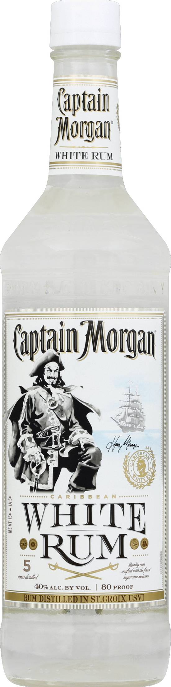 Captain Morgan White Rum (750 ml)