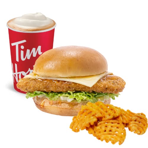 NEW! Hot Honey Meatless Sandwich Meal