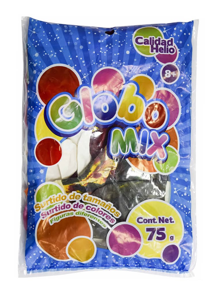 Globos Payaso · Globo mix (75 g)