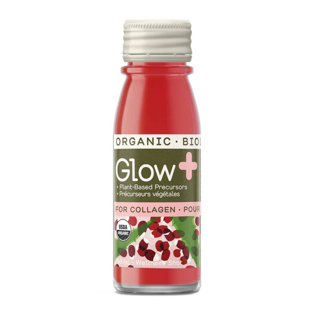 Greenhouse Organic Glow Plant-Based Precursors Wellness Shots (60 ml)