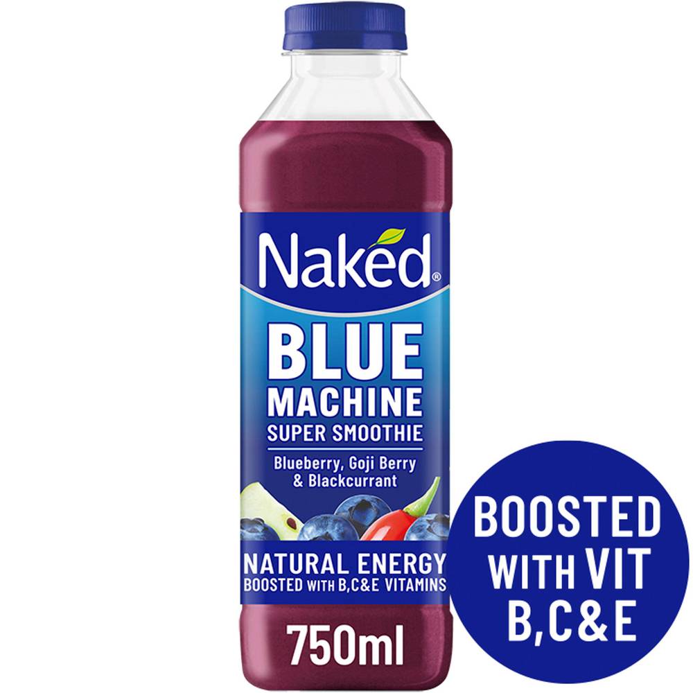 SAVE £2.50 Naked Blue Machine Super Smoothie 750ml