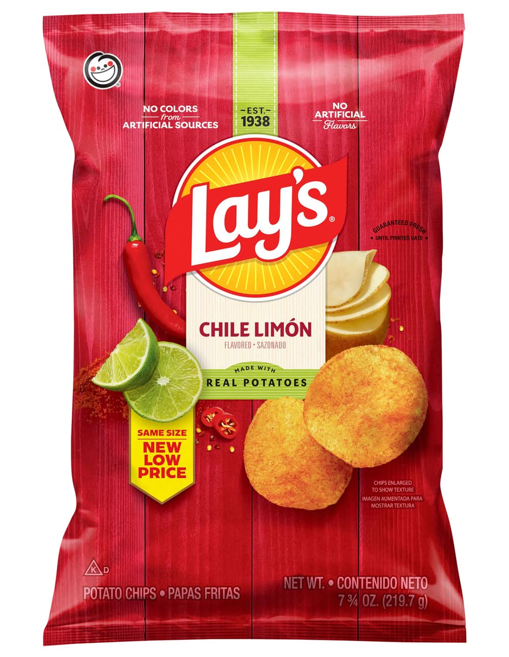 Lay's Potato Chips, Chile Limón (7.75 oz)