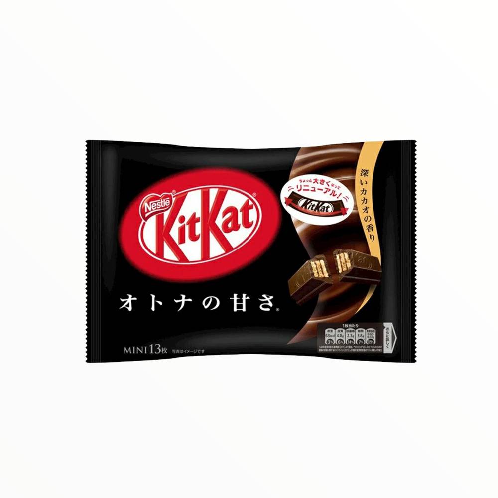 Kit kat mini otona no amasa chocolate negro