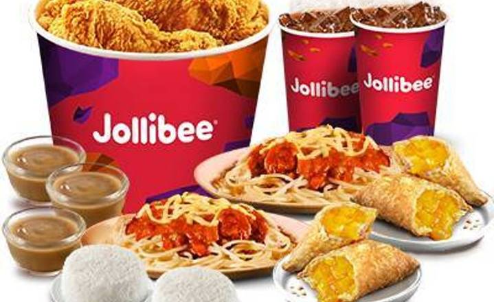 6pc Bucket Feast with rice