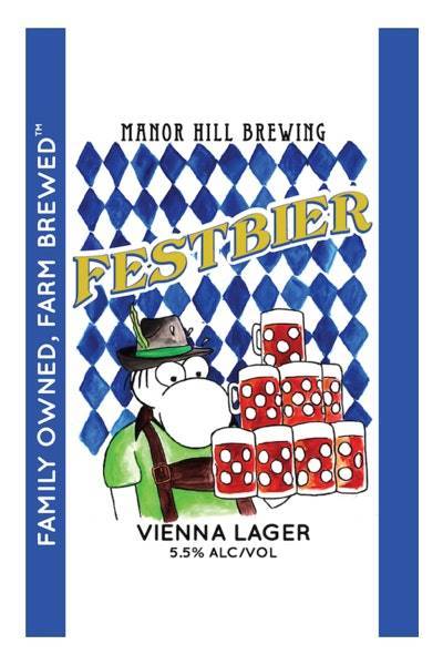 Manor Hill Festbier (6x 12oz cans)