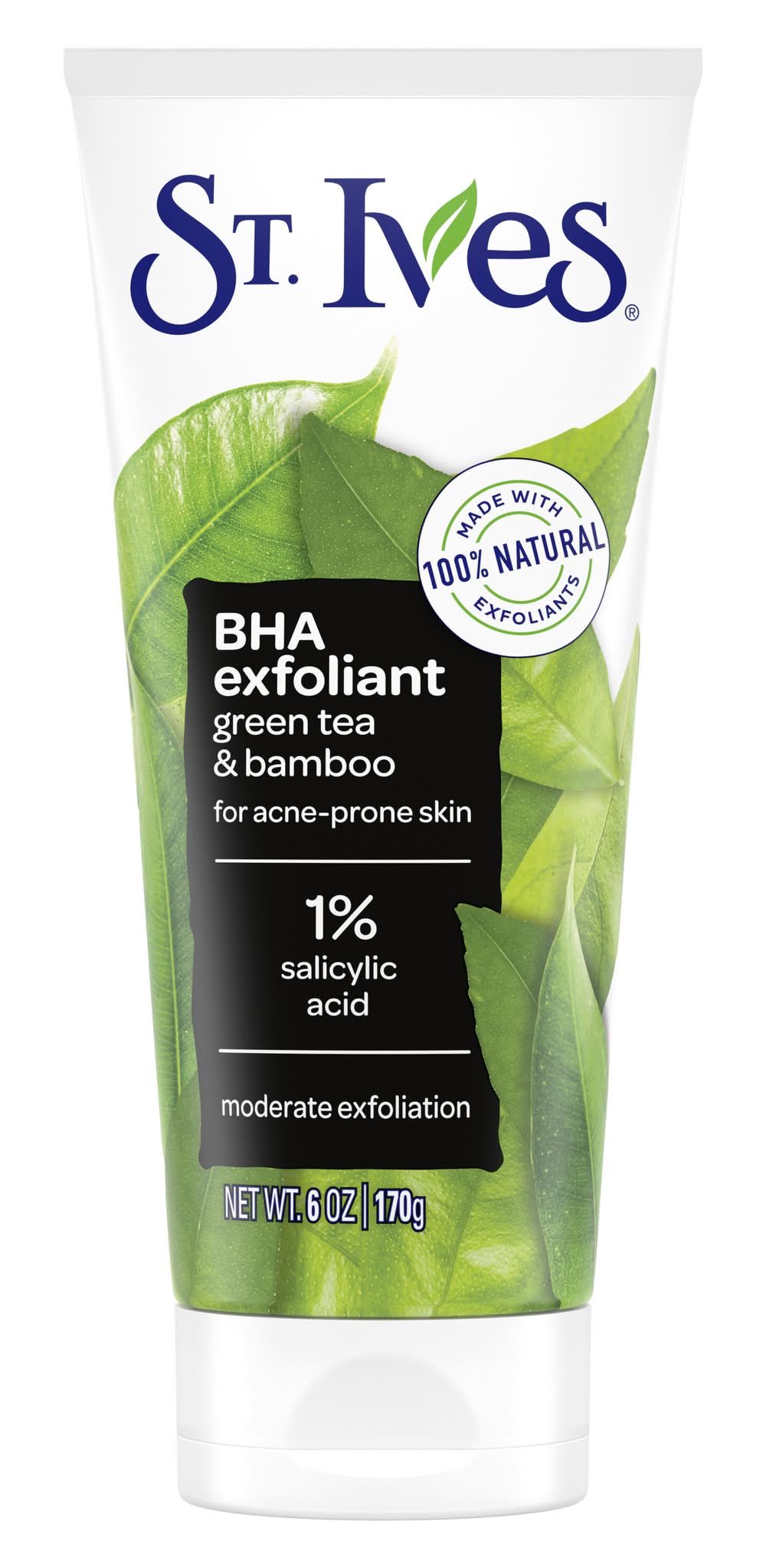 St. Ives Blackhead Clearing Green Tea & Bamboo Scrub (6 oz)