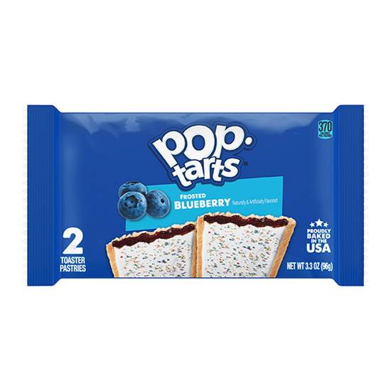 Poptarts Frosted Blueberry 2pk