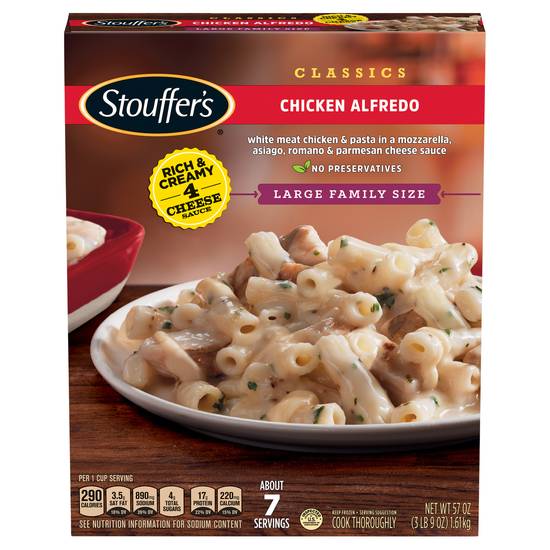 Stouffer's Large Family Size Chicken Alfredo