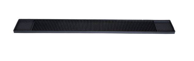 Winco - Rubber Black Bar Mat 23x3"