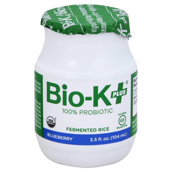 Bio-K+ Blueberry Probiotic Fermented Rice Drink (3.5 fl oz)
