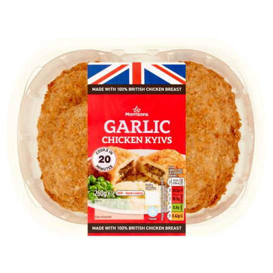 Morrisons Garlic-Chicken, Kyivs (260g)