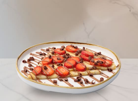 Strawberry Chocolate Indulgence Crepe