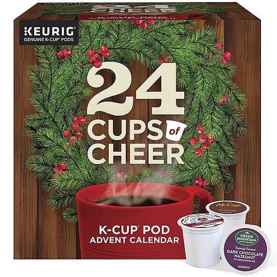 Keurig® Cups of Cheer Advent Calendar K-Cup® Pods 24-Count