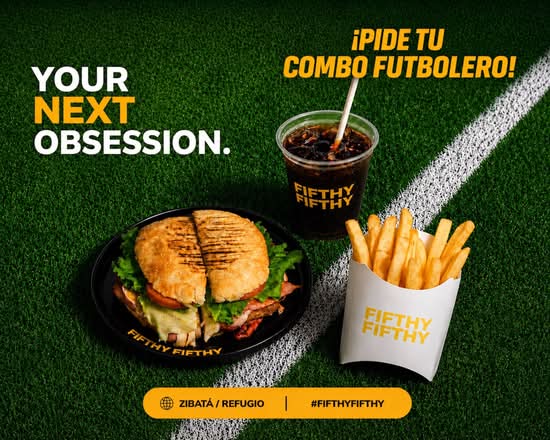 Tortas Fifthy Fifthy 