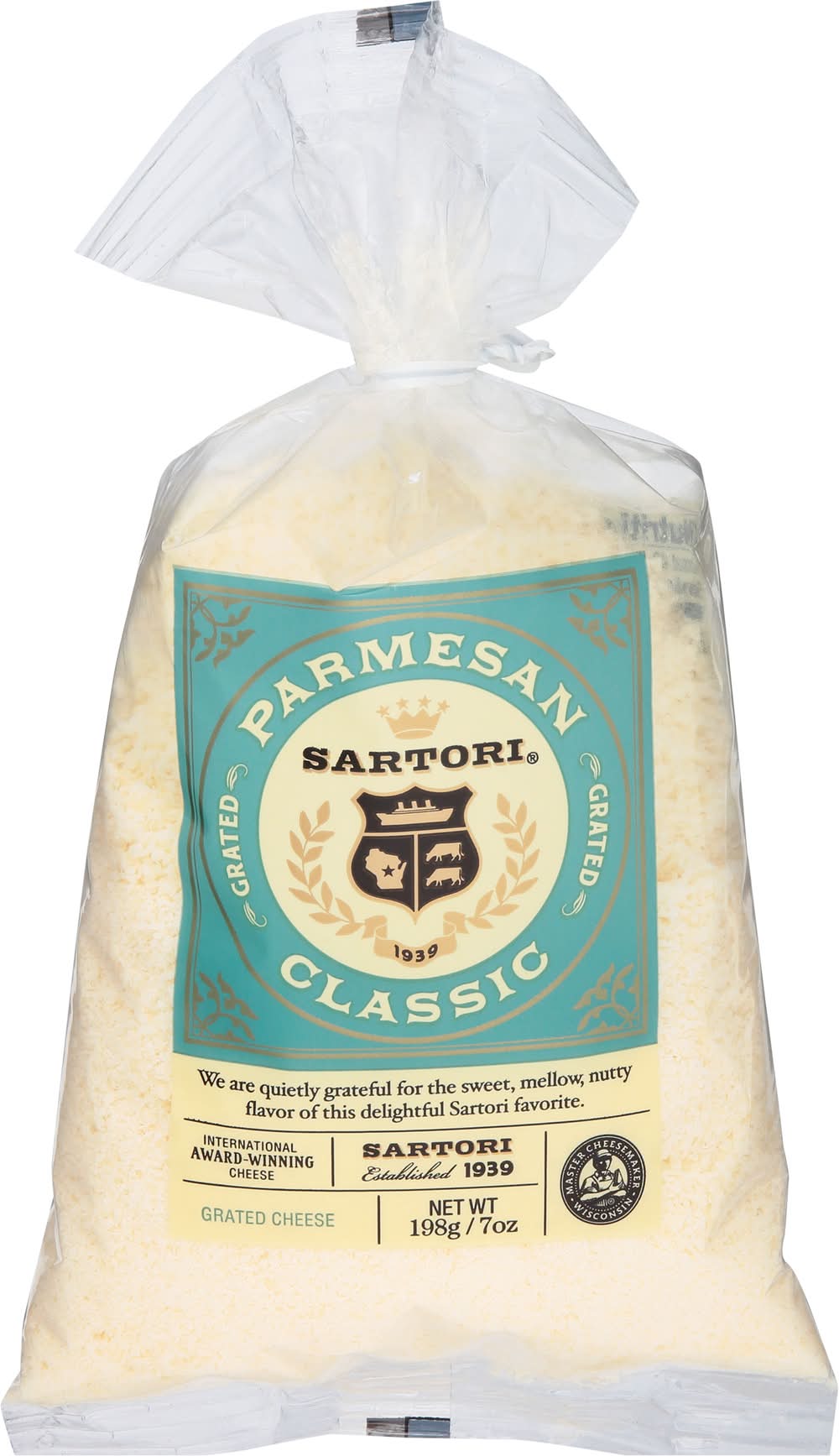 Sartori Grated Parmesan Cheese (7 oz)