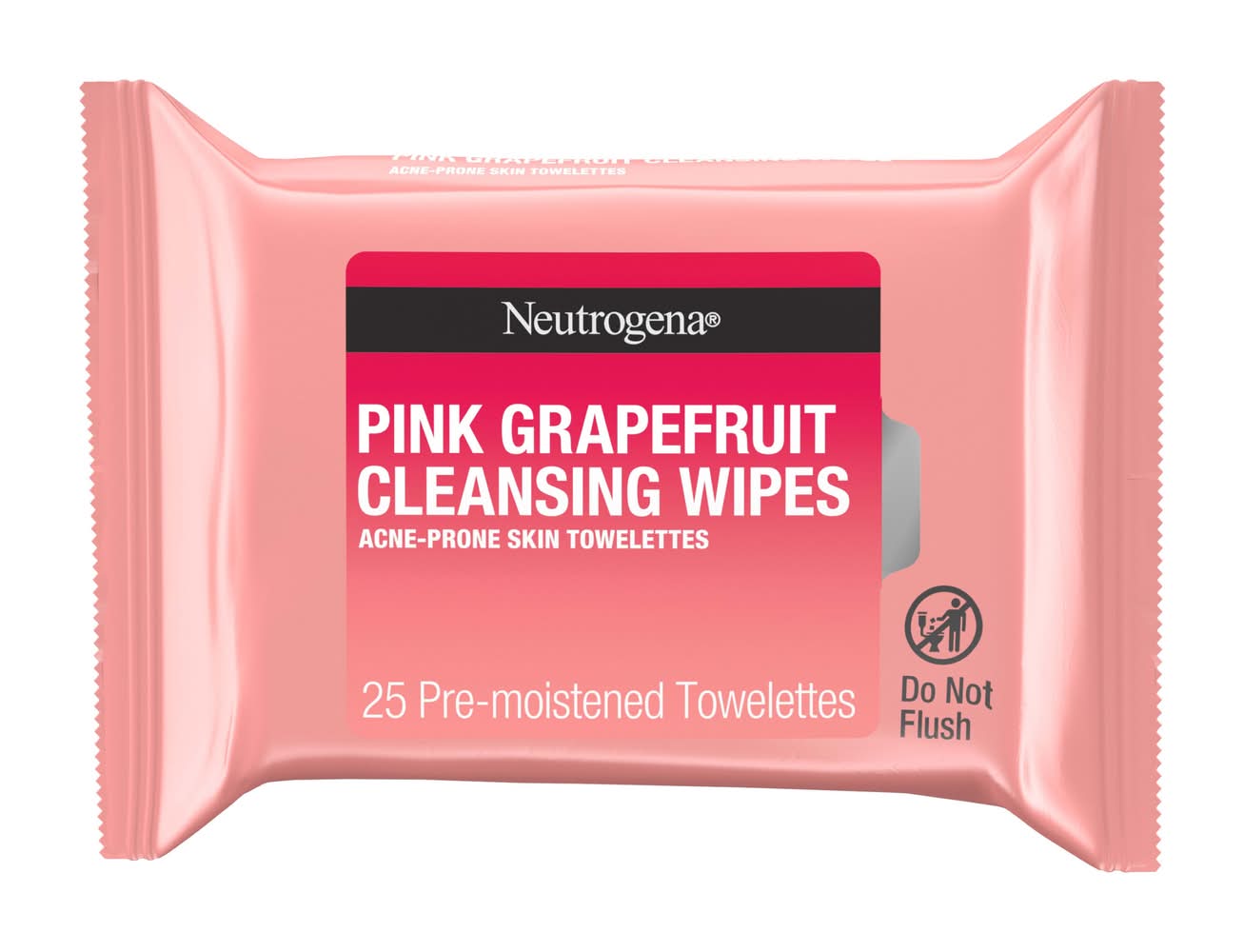 Neutrogena Oil-Free Pink Grapefruit Facial Cleansing Wipes (14.4 oz)