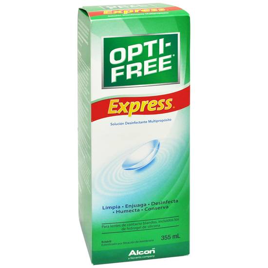 OPTI-FREE EXPRESS SOL LIMPIEZA FCO*355ML
