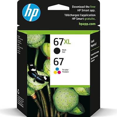 HP High-Yield Black and Tri-Color Ink Cartridges (2 ct)