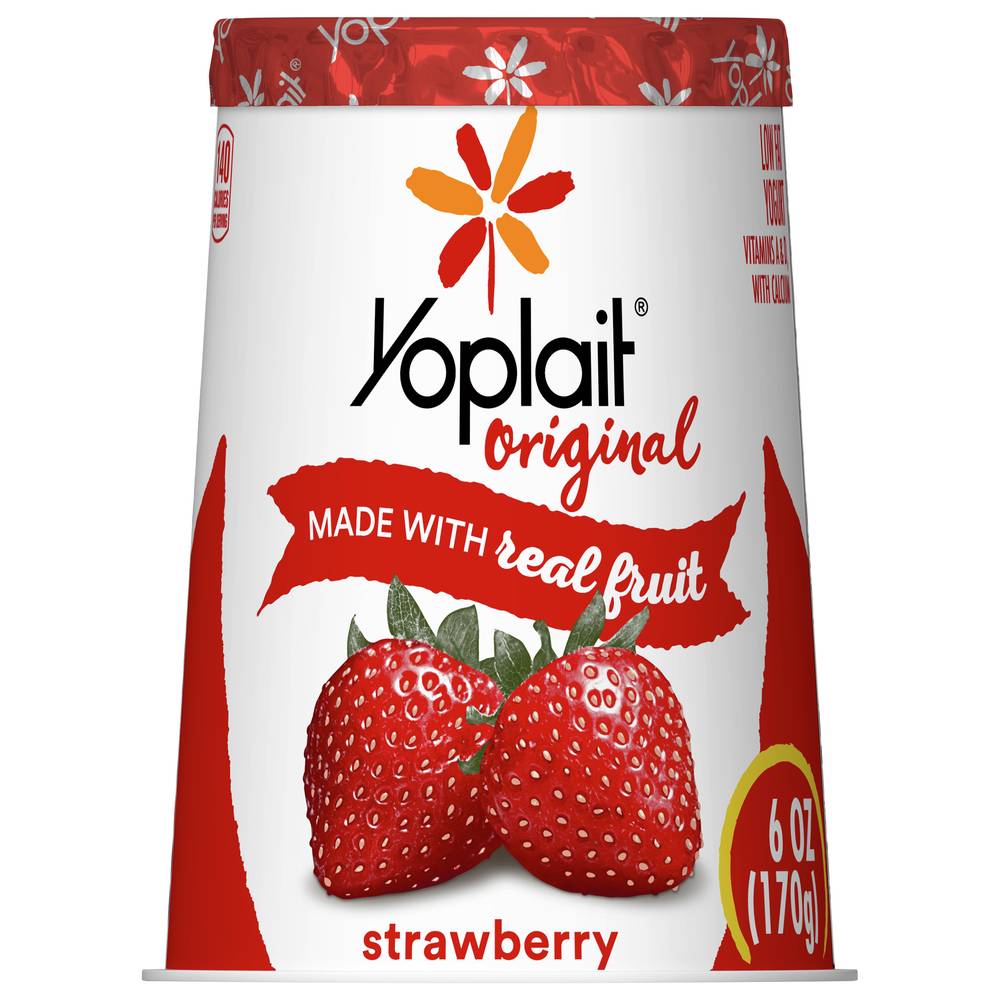 Yoplait Original Yogurt, Strawberry (6 oz)