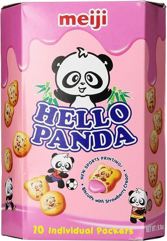 Hello Panda - Strawberry Cream