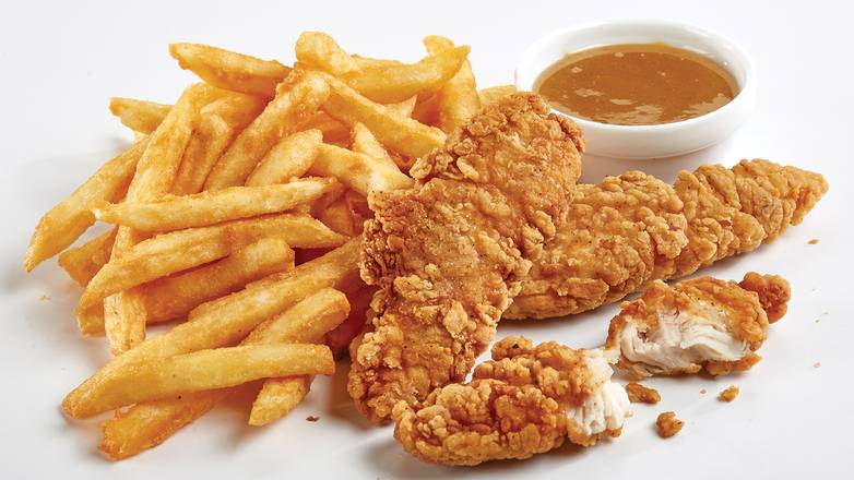 3PCS CHICKEN STRIPS WITH FRIES