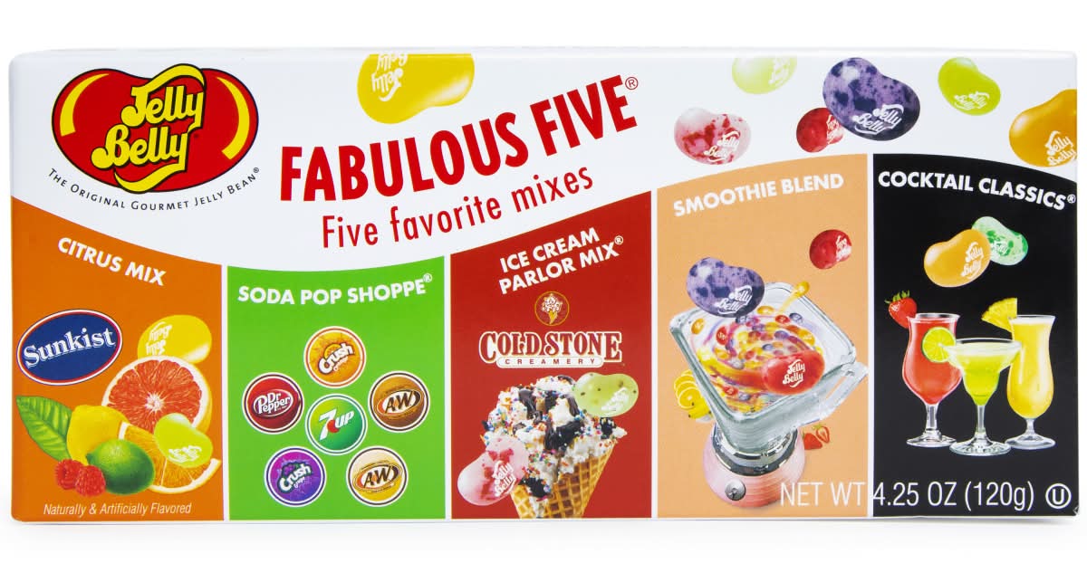 Jelly Belly® Jelly Beans Fabulous Five® Favorite Mixes
