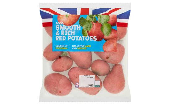 Asda Red Potatoes 2.5kg