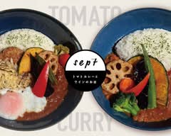 トマトカレーとワインのお店sept