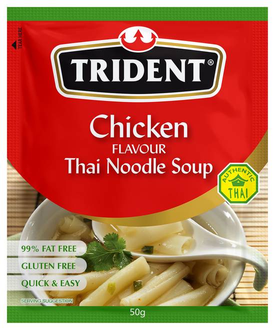 Trident Instant Soup Thai Chicken With Noodles 50g