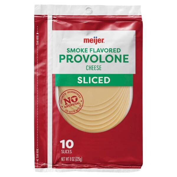 Meijer Sliced Provolone Cheese (8 oz)