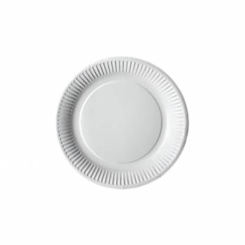Set 50 Platos Desechables de Cartón 23 cm CARREFOUR HOME