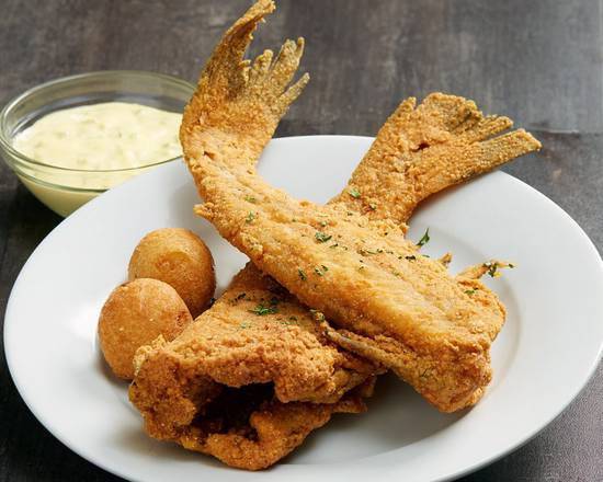 Whole Fried Catfish Dinner