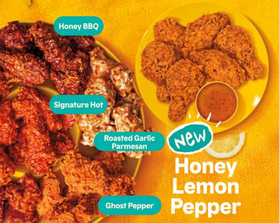 6pc Wings (New Flavors)!