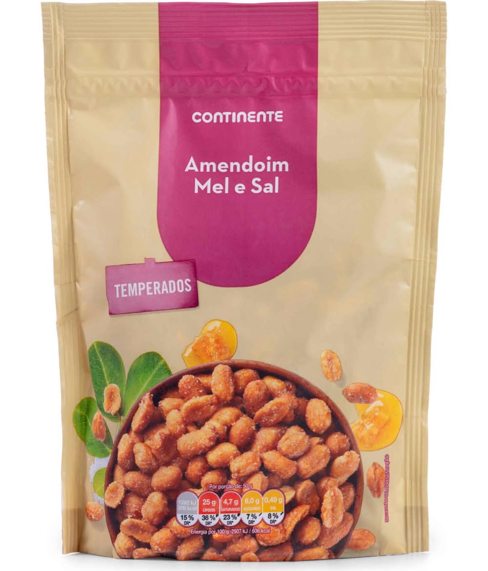 Amendoim com Mel e Sal Continente (emb. 200 gr)