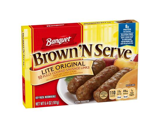 Banquet · Brown 'N Serve Lite Original Sausage Links (10 links)