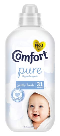 Comfort Gently Fresh, Pure Fabric Conditioner For Sensitive Skin (930ml)