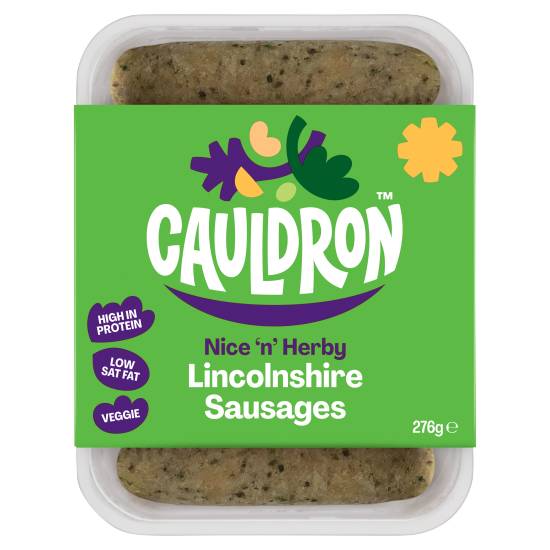 Cauldron Lincolnshire Vegetarian Sausages (6ct)