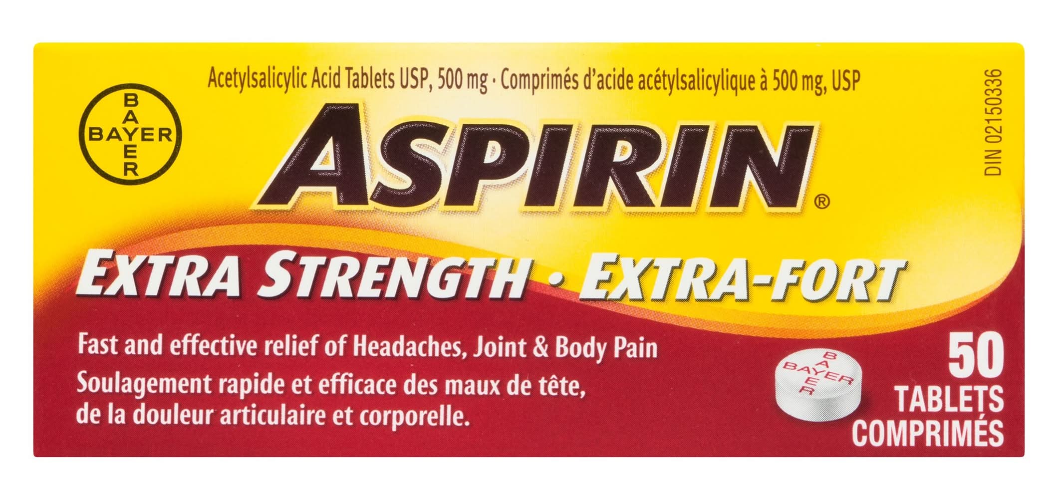 Aspirin 500 Mg Tablets (50 g)