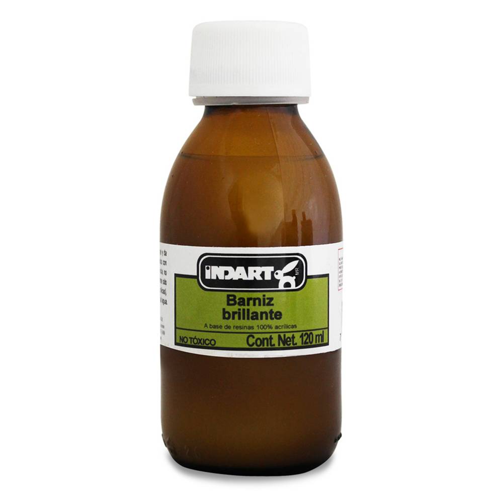 Indart barniz brillante acrílico (botella 120 ml)