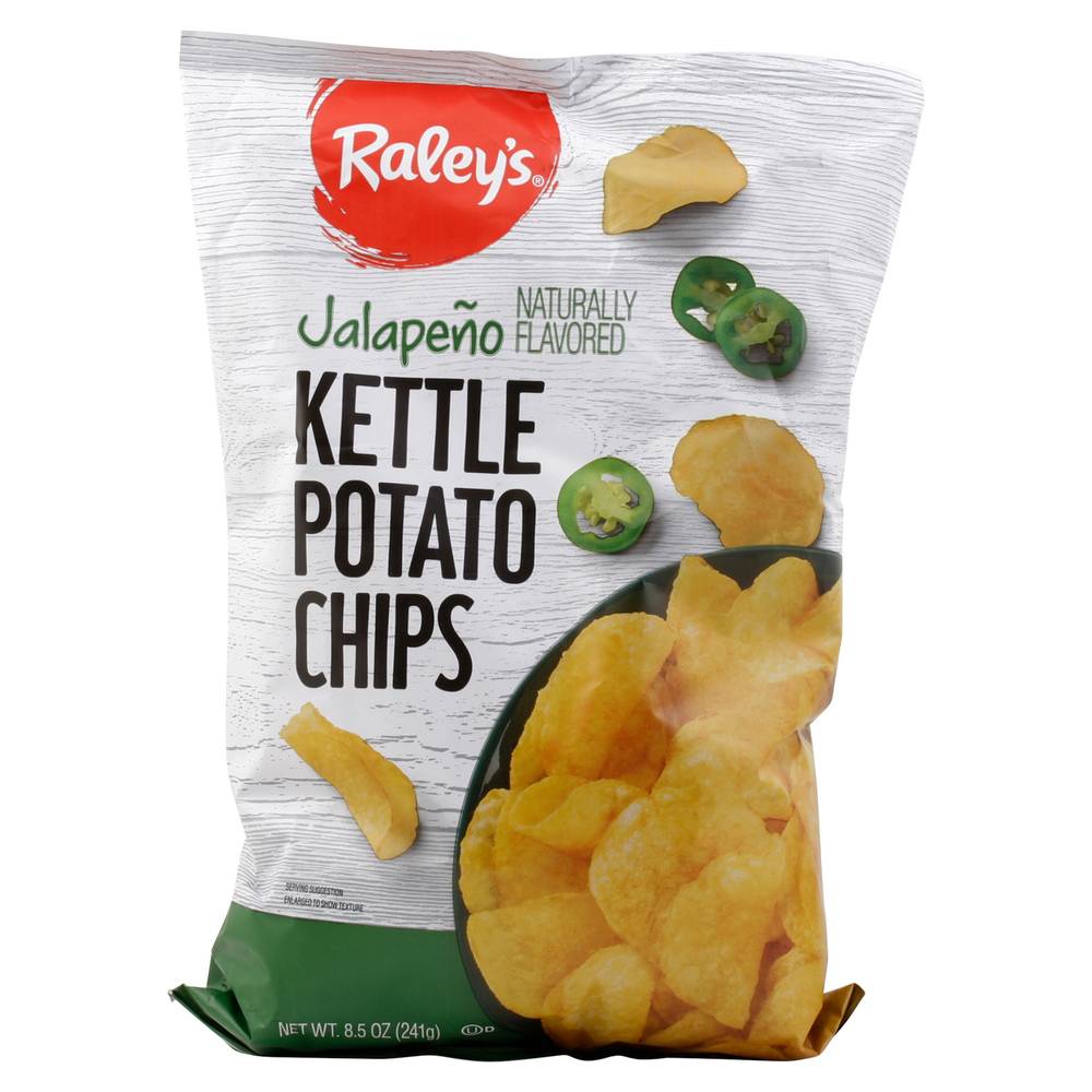 Raley'S Jalapeno Kettle Potato Chips 9 Oz