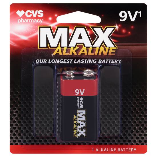 Cvs Pharmacy Max 9v Alkaline Battery