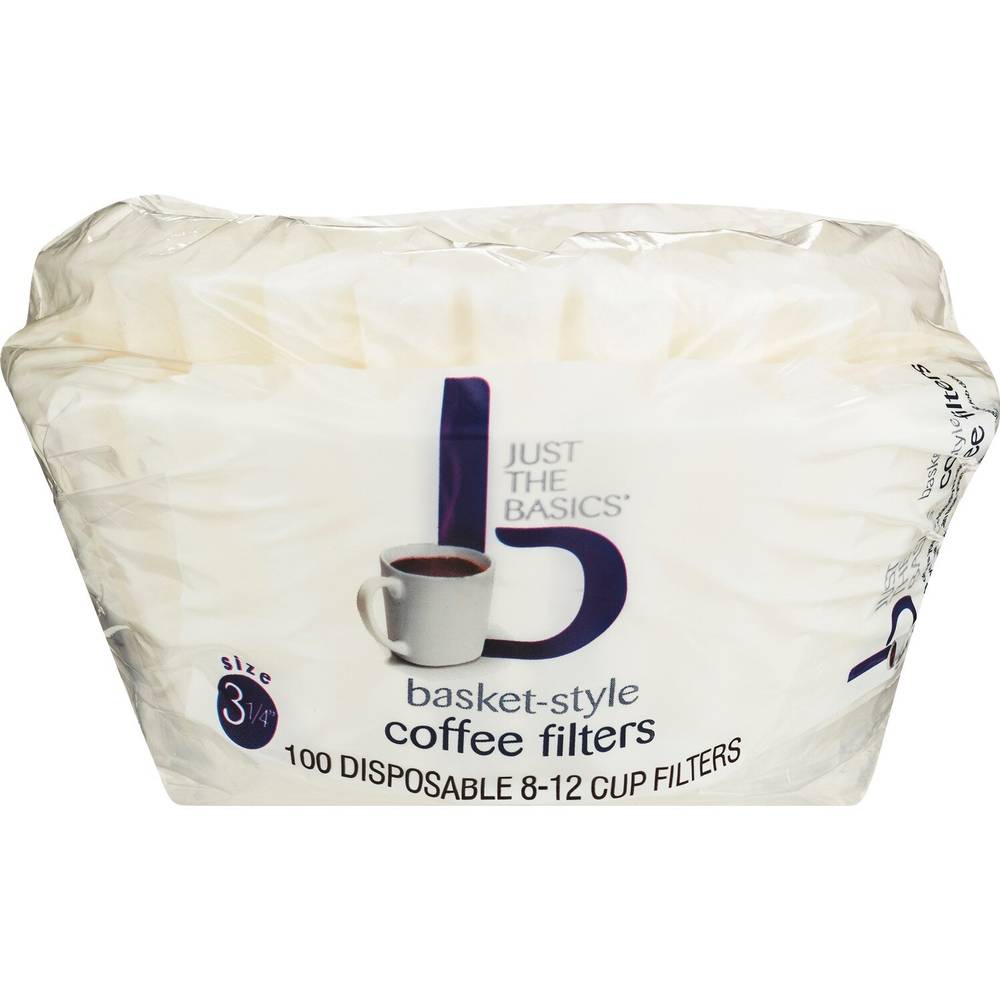 Just the Basics Basket-Style Coffee Filters (3.25)