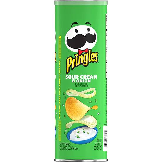 Pringles Sour Cream Onion Potato Crisps