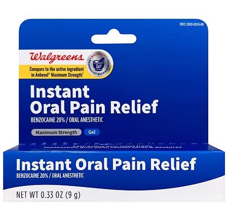 Walgreens Oral Analgesic Gel (0.33 oz)