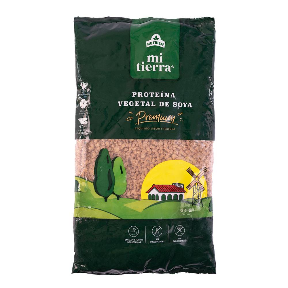 Mi tierra proteina de soya premium (bolsa 300 g)