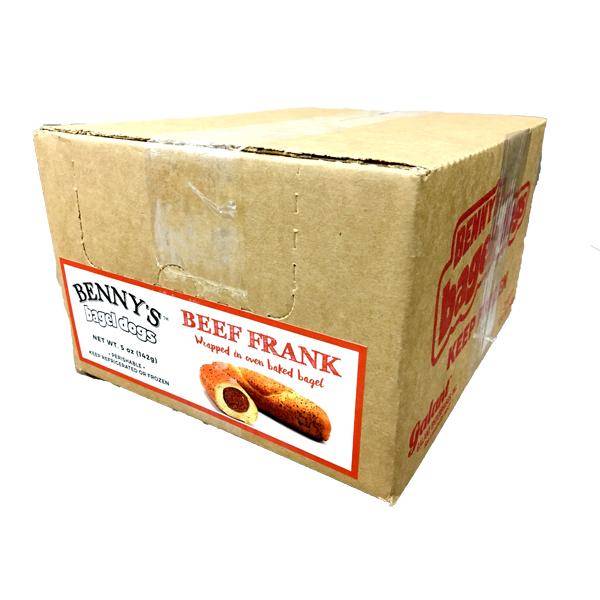 Benny's Beef Bagel Dogs (5 oz, 12 ct)