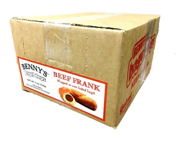 Benny's Beef Bagel Dogs (5 oz, 12 ct)