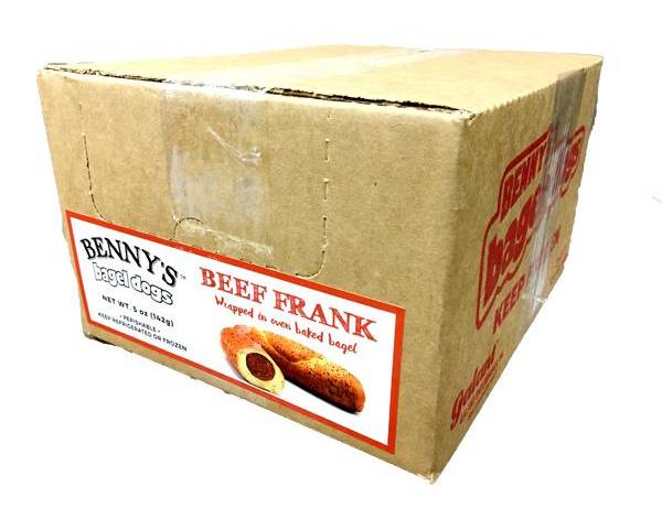 Benny's Beef Bagel Dogs (5 oz, 12 ct)